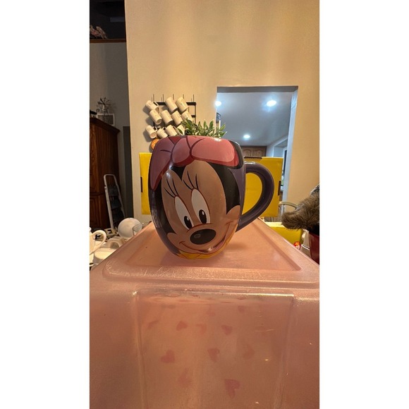 Disney Other - Minnie Mouse purple coffee mug "Sweet!" Disney